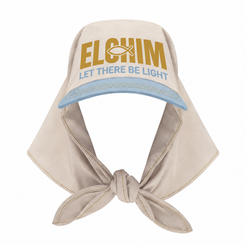 Elohim cap, back